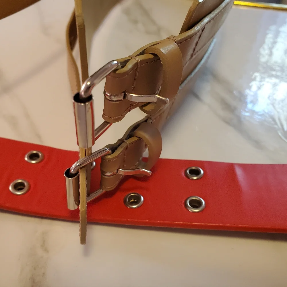 Beautiful Set Of Three  Ladies Belts ,size MED